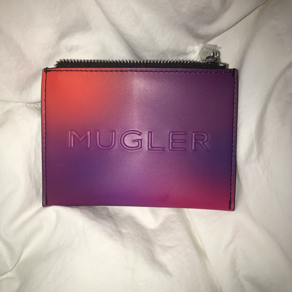 Mugler Envelope Pink & Purple Pouch 💗💜